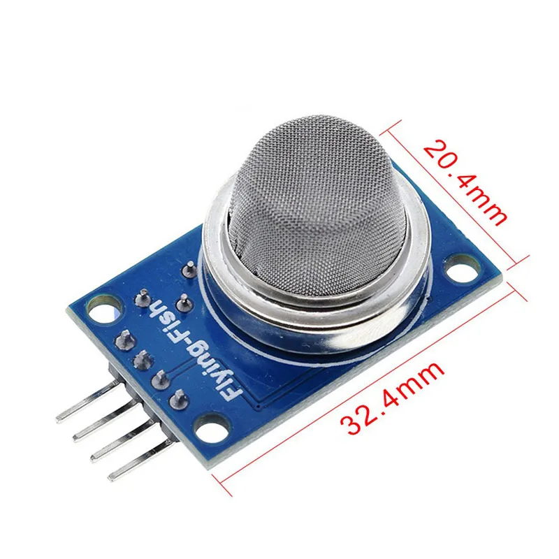 1/2~50/100Pcs MQ-4 Natural Gas Methane Sensor Module Monitoring Device MQ-4 Gas Detection Module for Home or Factory