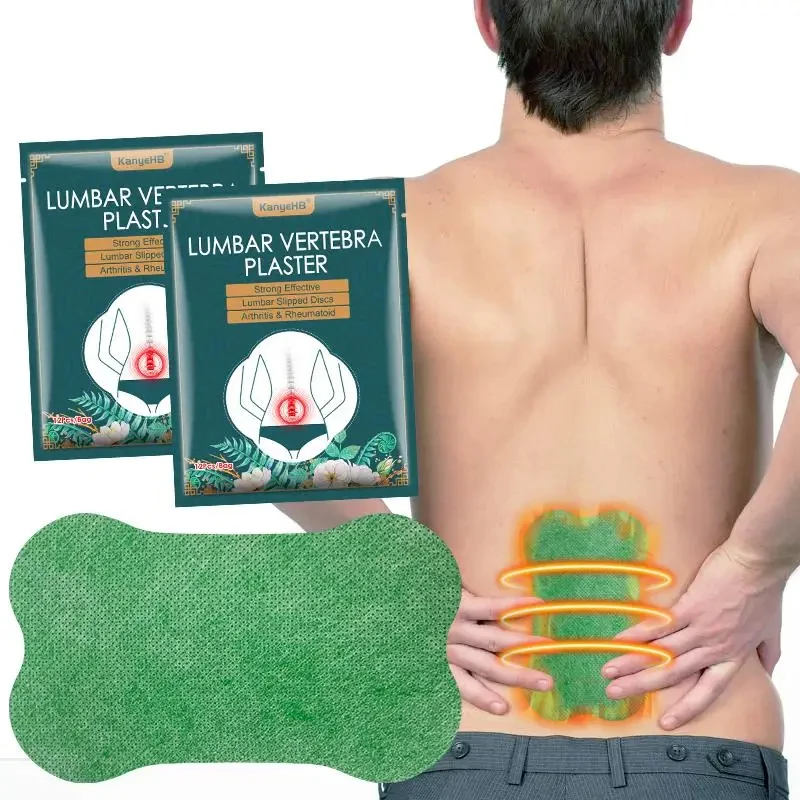 

Lumbar Hot Patch Wormwood Self-heating Warm Patch Back Muscle Massage Relief Patch Suitable for Home Labor Work Outdoor Sports