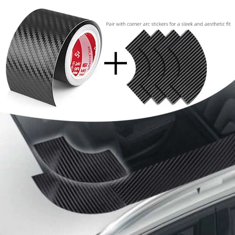 Carbon Fiber Pattern Automotive Pinstriping Tape Waterproof Removable Trim Tape Adhesive Vinyl Tape Roll Automotive Decoration