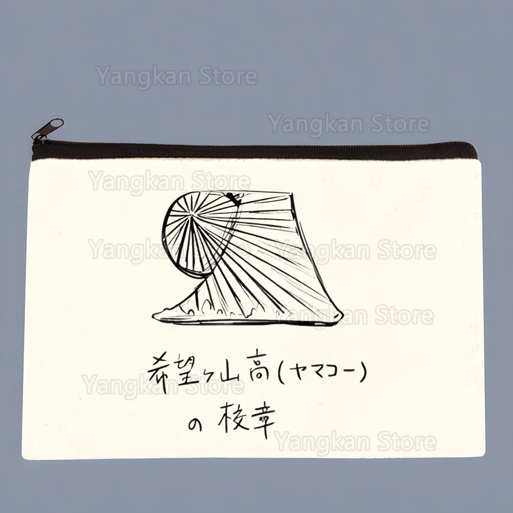 

Сумка для косметики The Summer Hikaru Died, модная холщовая сумка для хранения косметики, экологичная женская сумка-кошелек для покупок