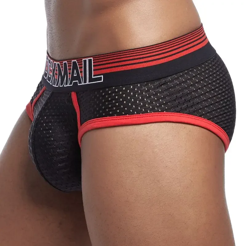 Sexy Men underwear JOCKMAIL Brand Men brief tanga male briefs soft Mesh underpants slip comfortable men briefs gay underwear