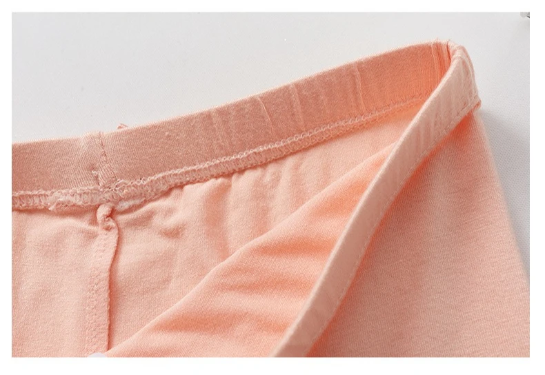 4 Stück Mädchen Sicherheitshosen Modal Rutschfeste Sommer Dünne Unterwäsche für Kinder Atmungsaktive Kinder-Leggings Mädchen-Unterwäsche – Detail 5