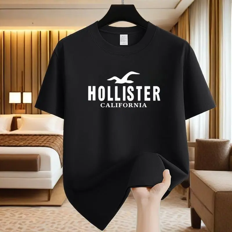 

Summer Fashionable and Casual High-quality Patterned Printed Sporty Round-neck Short-sleeved T-shirts for Both Men and Women