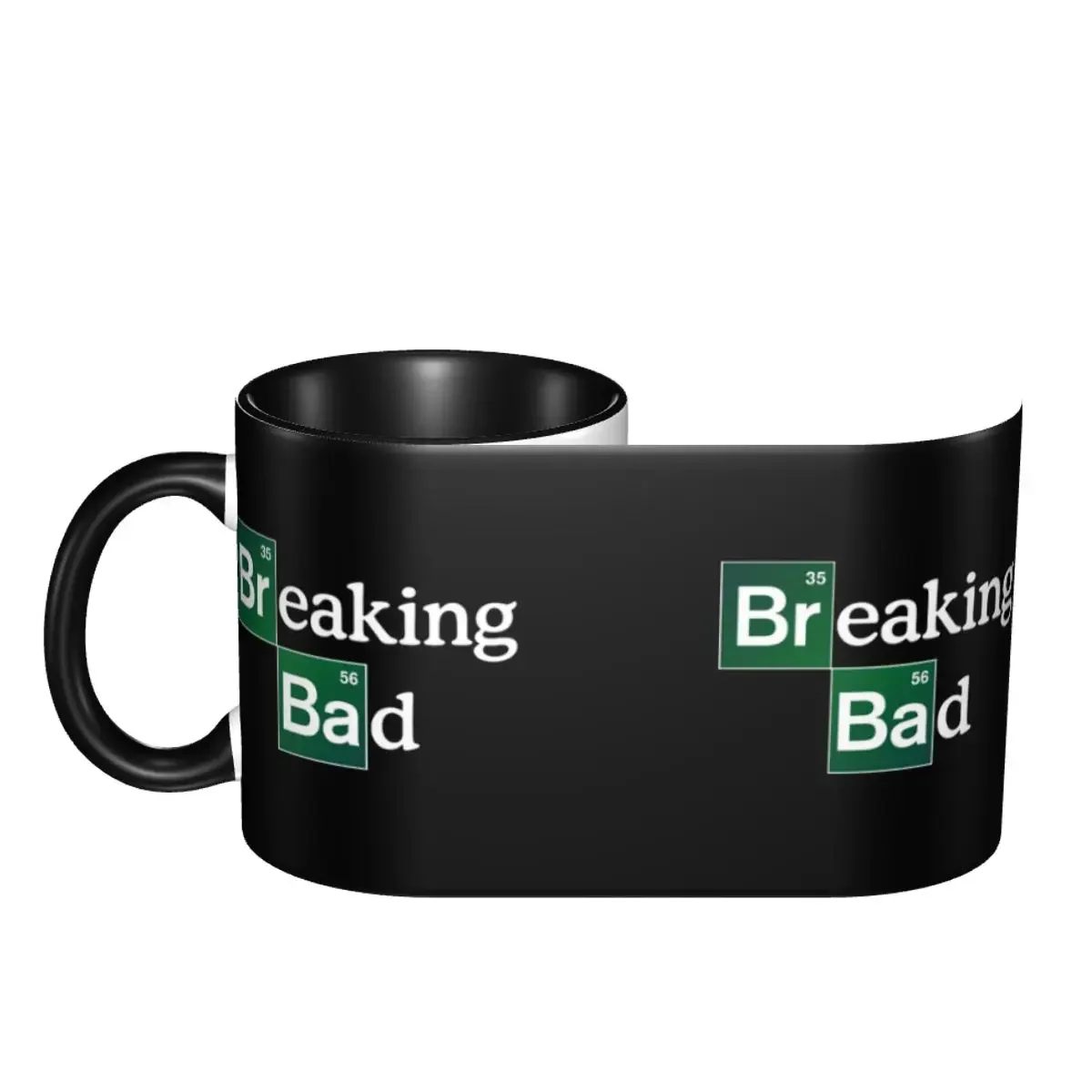 Custom DIY Breaking Bad Ceramic Mugs Heisenberg Tv Show Coffee Cup Creative Gift