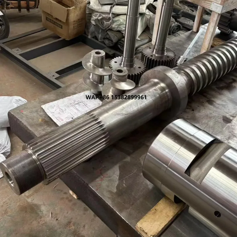 Factory Custom CNC Machining High Precision Steel Involute Spline Shaft for Mechanical Transmission