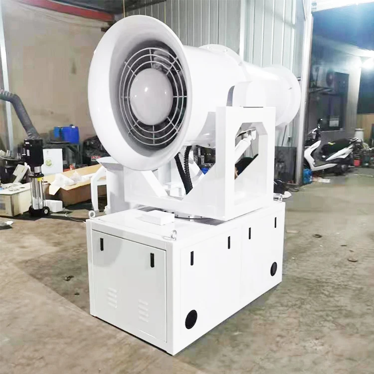 

Factory Price Mobile 50m High-end Fog Pesticide Sprayer Dust Control Automatic Water Mist