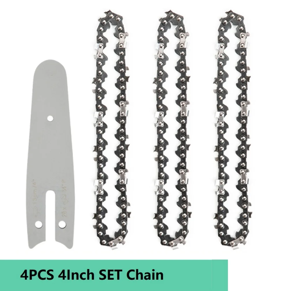Electric Saw Chain Chainsaw Chain Chains Woodworking Cutter Ergonomic Design High Carbon Steel Special Guide Plate