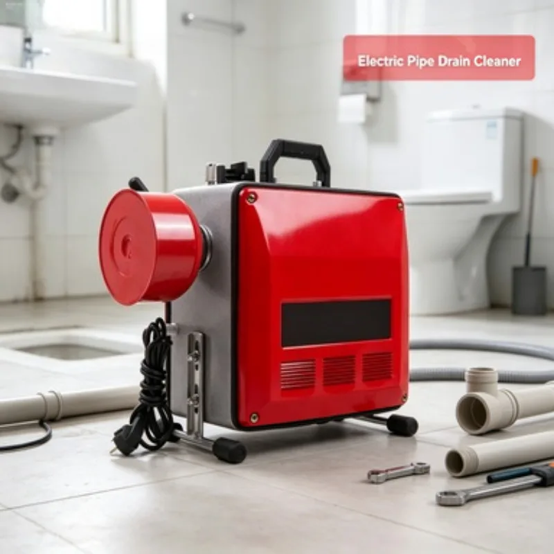 Pipe Drain Cleaning Machine Electric Sewer Dredger High Power Professional Pipeline Dredging Tool For Home Drainage Maintenance