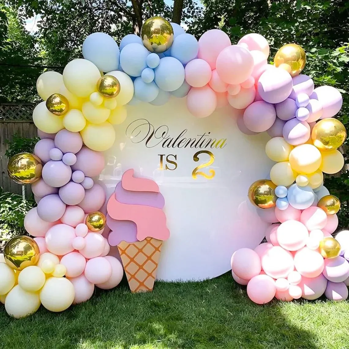 Round Circle Background Solid Color Decoration Newborn Baby Shower Birthday Adult Wedding Backdrop Custom Photo Studio Photozone