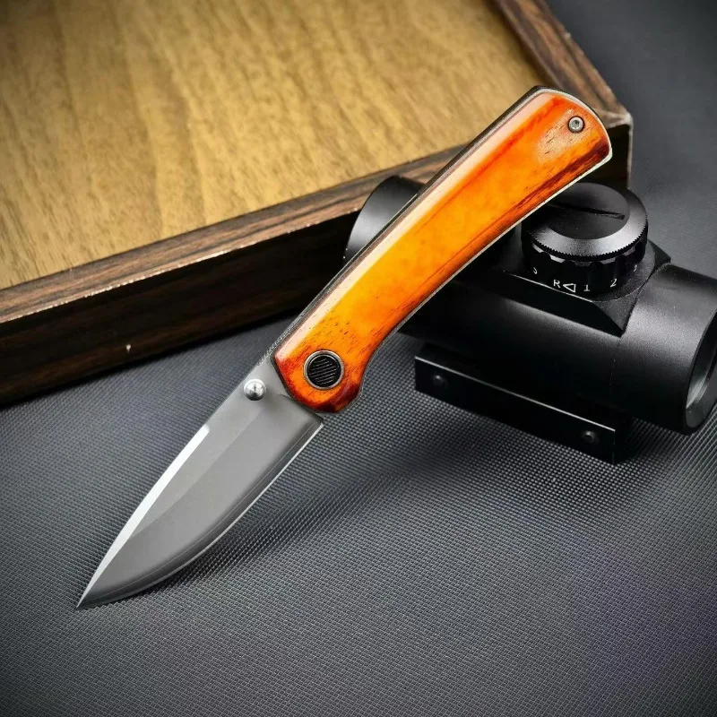

New Stainless Steel Blade, Ox bone Handle, High-hardness Portable Fruit Knife for Outdoor Camping