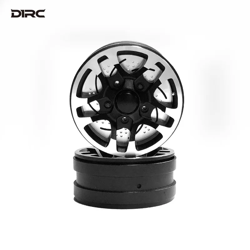 D1RC 1.9 بوصة سيارة تسلق معدنية محاكاة محور العجلة لاند روفر الذكرى السبعين الجليد والنار الطبعة محوري TRX4