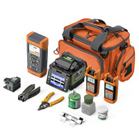 0.01dB Low Splicing Loss KomShine Mini Fusion Splicer EX39 w/Cleaver+QX55-S OTDR 1310/1550nm 32dB w/OPM, OLS ,VFL, Splitter 1:16