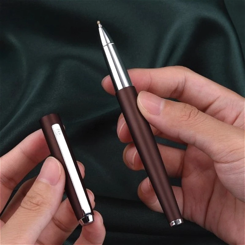 high-quality-luxury-2025-hongdian-metal-ballpoint-pen-high-quality-black-07mm-refill-novel-designer-rollerball-new-pens-gift