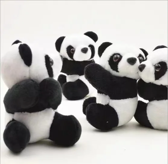 YHJ Cute Panda Memo Clip Catch Cartoon Plush Gift Hair Clip Claw Girl Hair Accessoires for Women