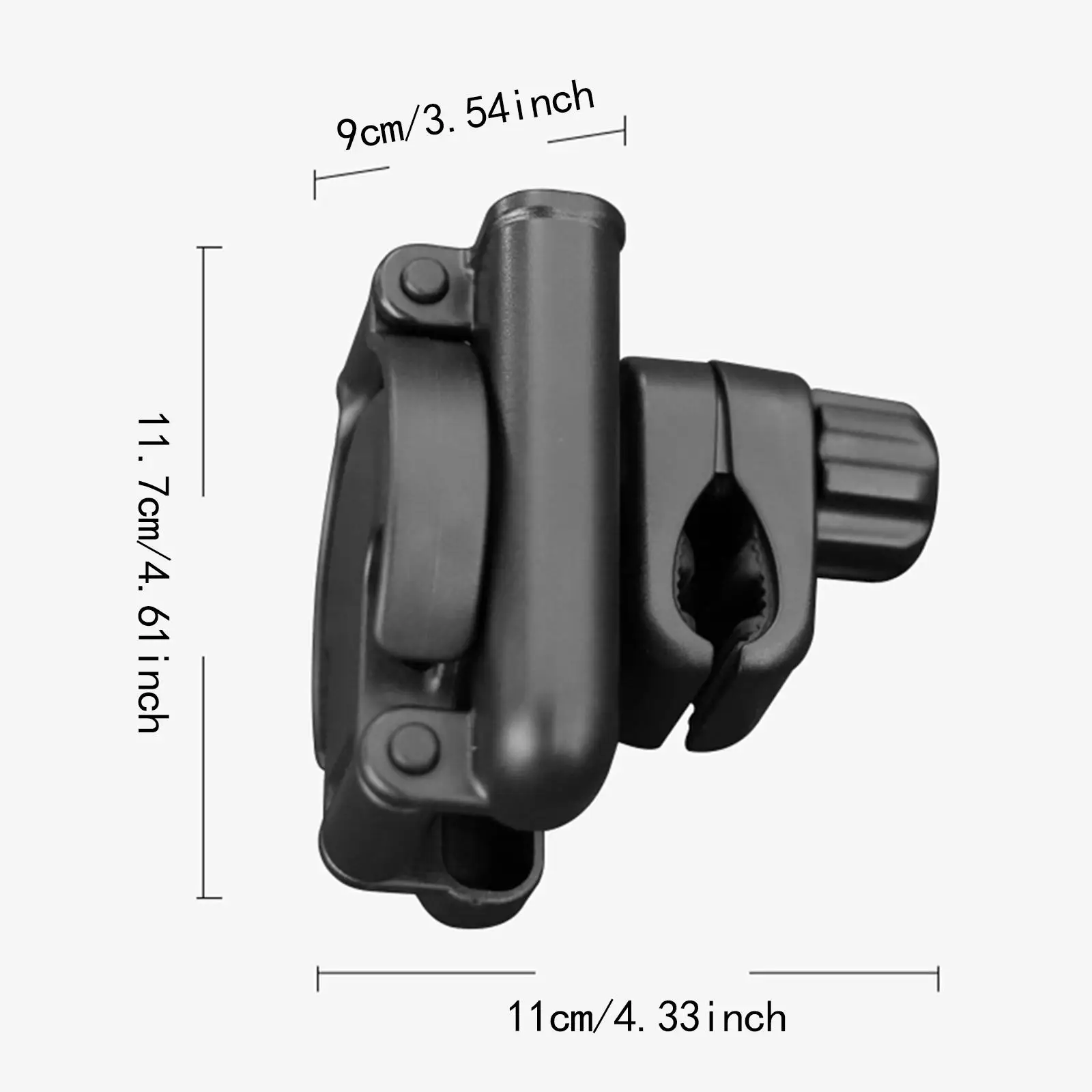 Multifunctional Stroller Cup Holder Foldable Non Slip Drink Carrier with Smartphone Stand for Infant Pram