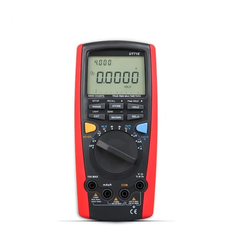 Digital Multimeter UT71E Ture Rms Multimeter Auto Range 39999 AC/DC Voltage With LCD Backlight Display