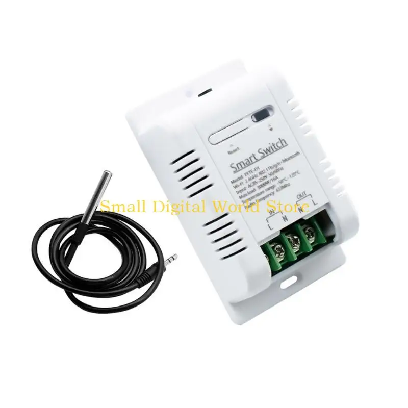 77UB RF433 Intelligent Thermostat Switches 16A 3000W Out[put Support for Home