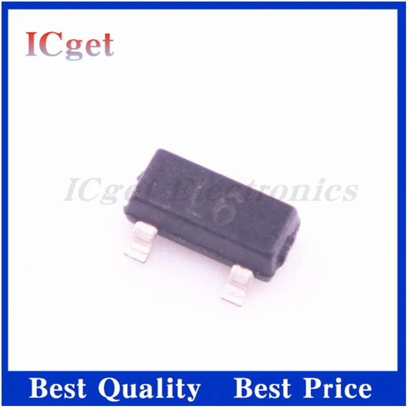 100PCS 2SC1623-L6 SOT-23 2SC1623 L6 NPN Silicon Epitaxial Transistors new and original