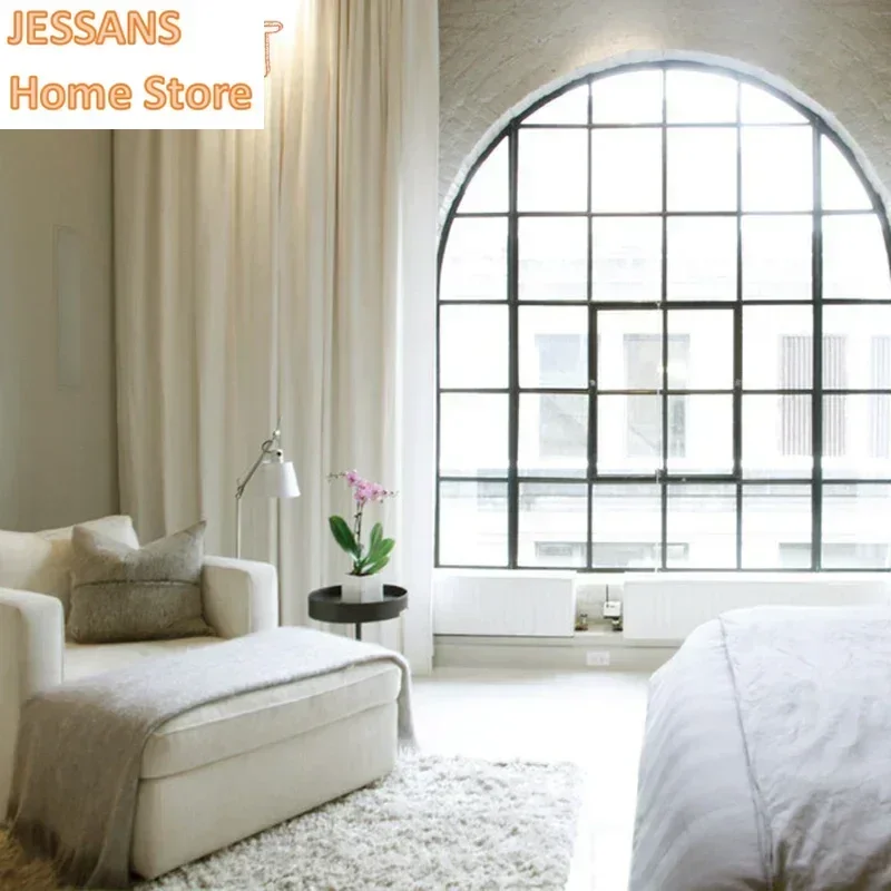 

Custom Size Curtains for Living Room Curtains for Bedroom Velvet Fabric Curtain Blackout Flannel Custom Finished Products luxury