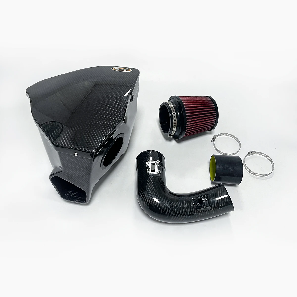 

EDDY Dry Carbon Fiber Cold Air Intake Air Box with Carbon Fiber Pipe for Toyota GR Supra A90 J29 2.0T B48B20 DB21 DB22 DB81 DB82