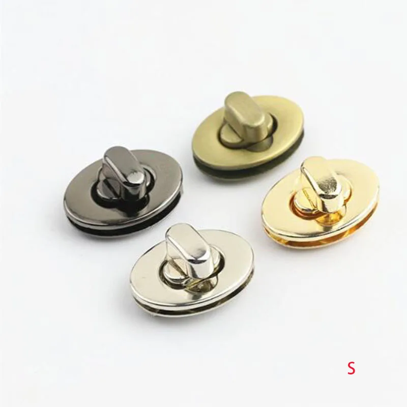 

10pcs Metal Locks Bag Clasp Catch Buckles for Handbags Shoulder Bag Purse Totes Closures Snap Clasps DIY Craft Bag Accessories