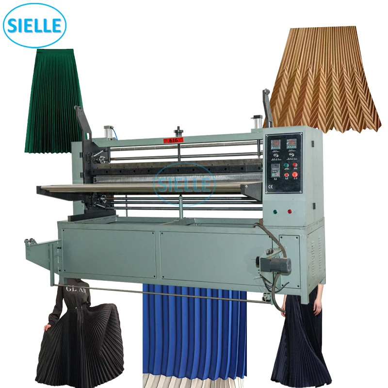 616 Grid Fabric Pleating Machine Clothing Industry Ultrasonic Accordion Pleating Machine