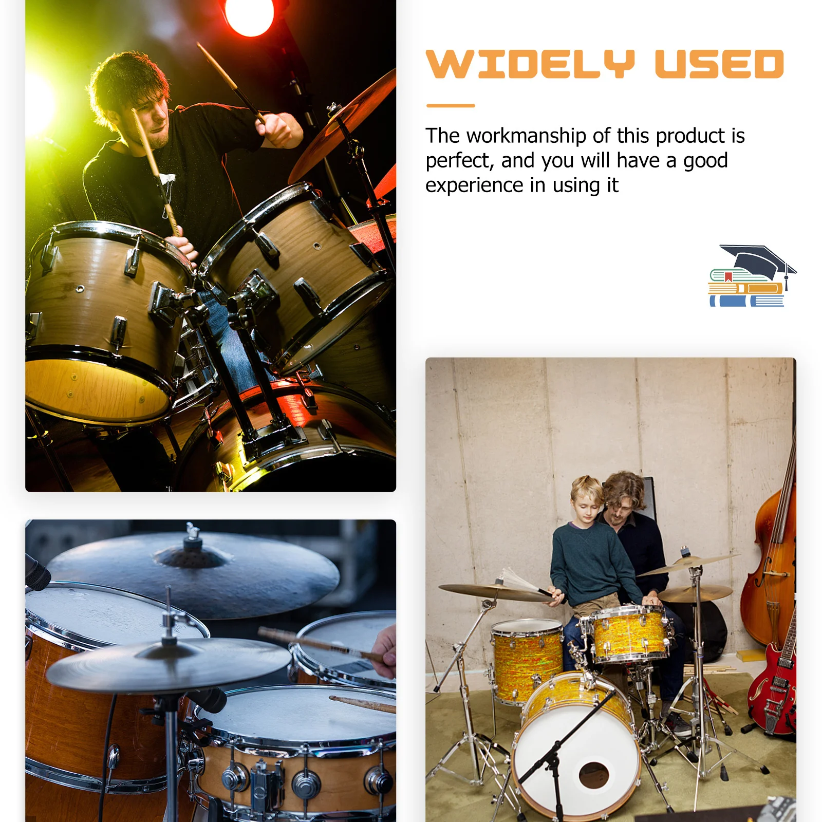 

4pcs Drum Mute Cymbal Tapes Practice Pad Elastic Belt Noise Reduction Drumming Percussion Accessories Instrument Parts