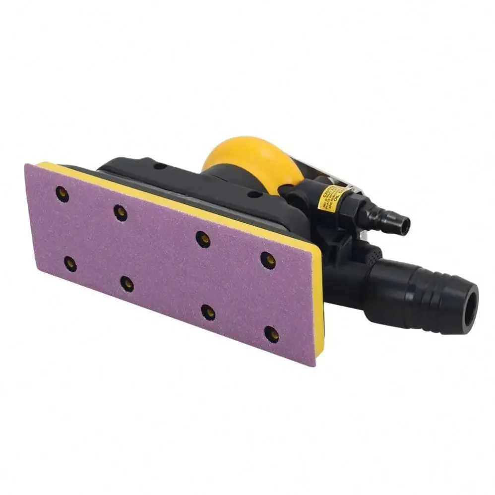 Fabrikant stofvrije pneumatische stofvrije 5 inch luchtgereedschap 125 mm vlakschuurmachine werkmachine