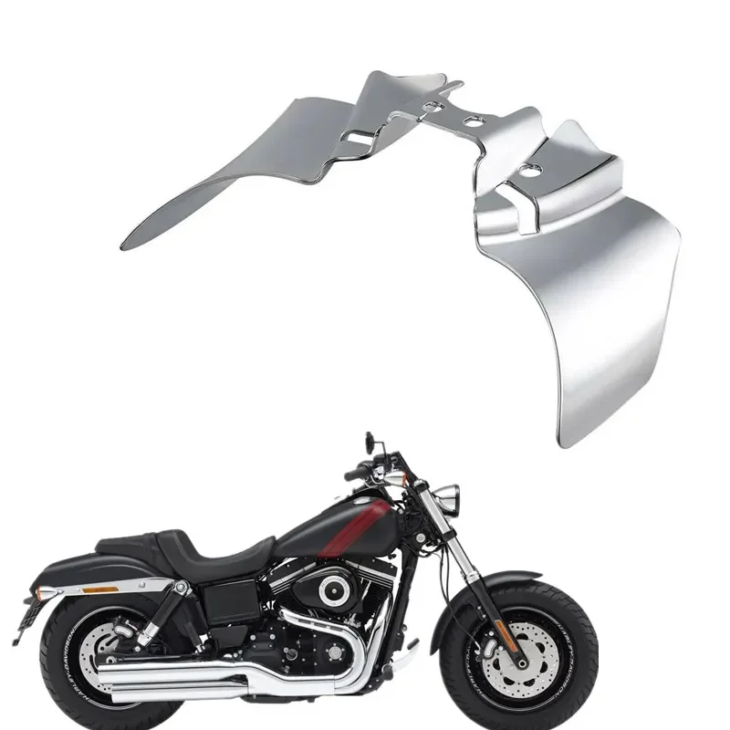 For Harley Dyna Fat Bob Low Rider Super Glide Wide Glide Switchback 1999-2017 Motorcycle Accessory Saddle Shield Heat Deflector