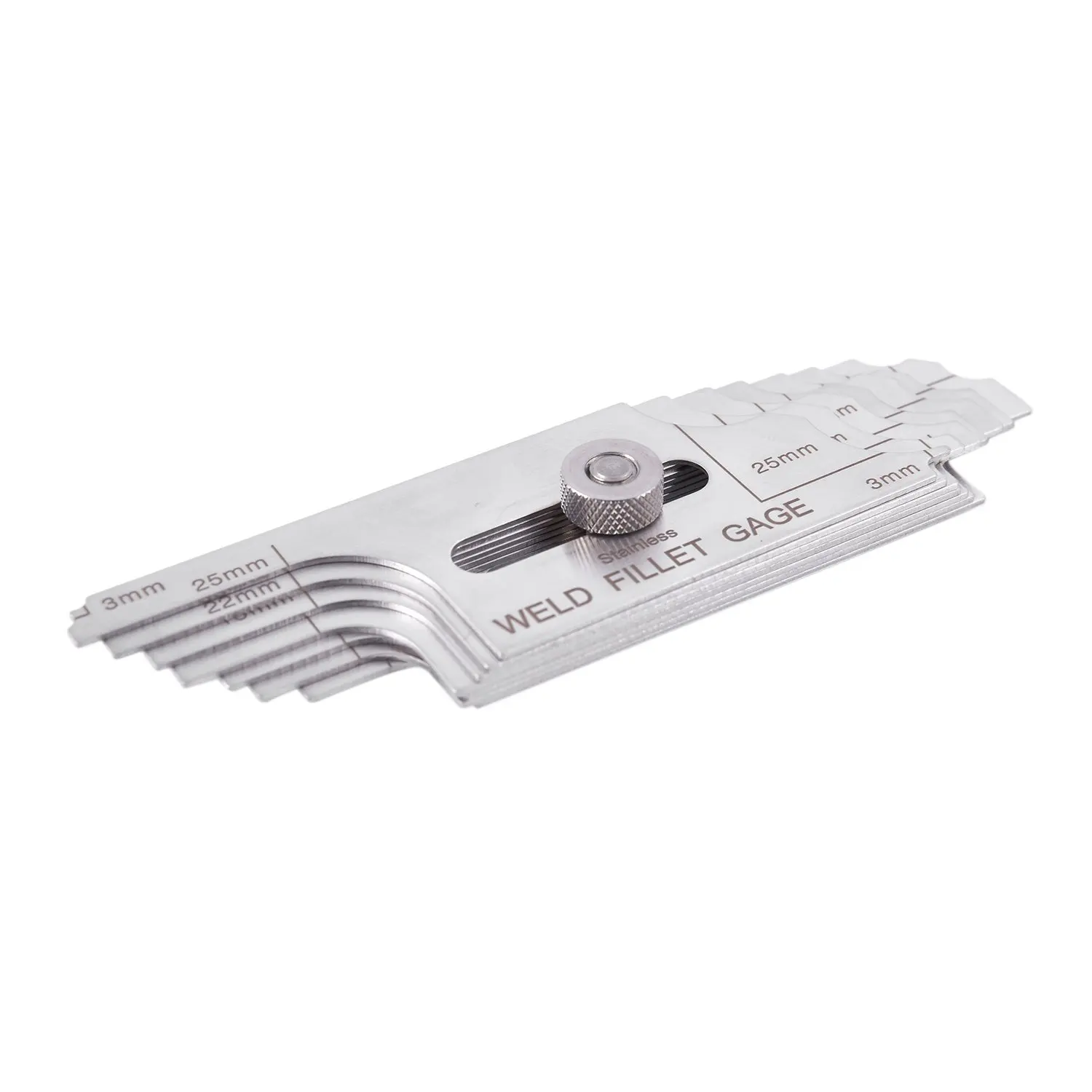 [B17B!】 Welding Fillet Gauge Inspection Welding Gauge (Metric Standard), Convex Weld Tester Convex Weld Inspection Ruler