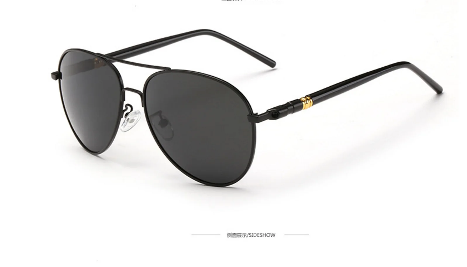 Sonnenbrille Spezial Graue Brille Klassischer UV-Schutz Krötenbrille 209 Vintage Sonnenbrille
