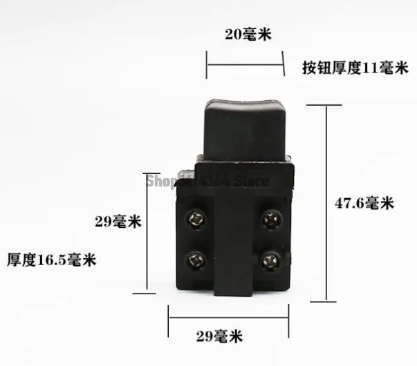 Replacement DPST Trigger Switch for Makita 5016 7016 5617 Electric Chain Saw
