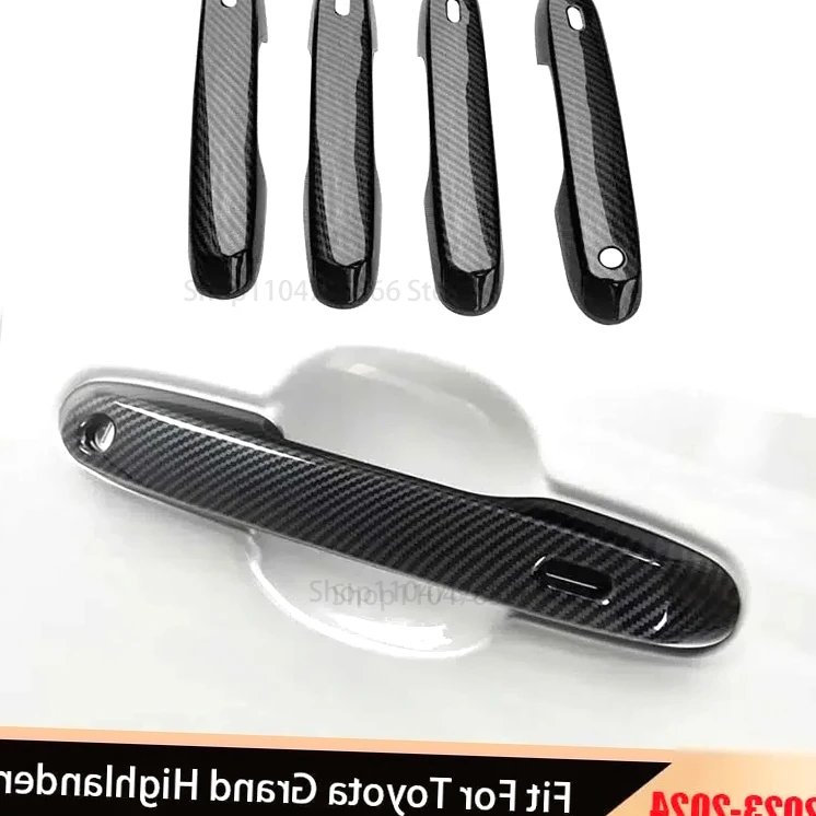 

For Toyota Grand Highlander 2023 2024 Protector Anti Scratch Stickers Cover Trim Door Handles for Lexus GX550 2024