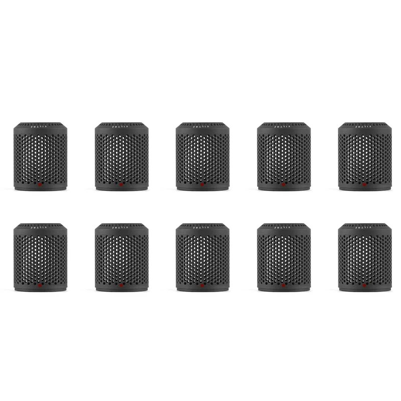 10X Suitable for Dyson Hair Dryer HD01 HD03 HD08 Dustproof Outer Filter Cover Vacuum Cleaner Accessories Black