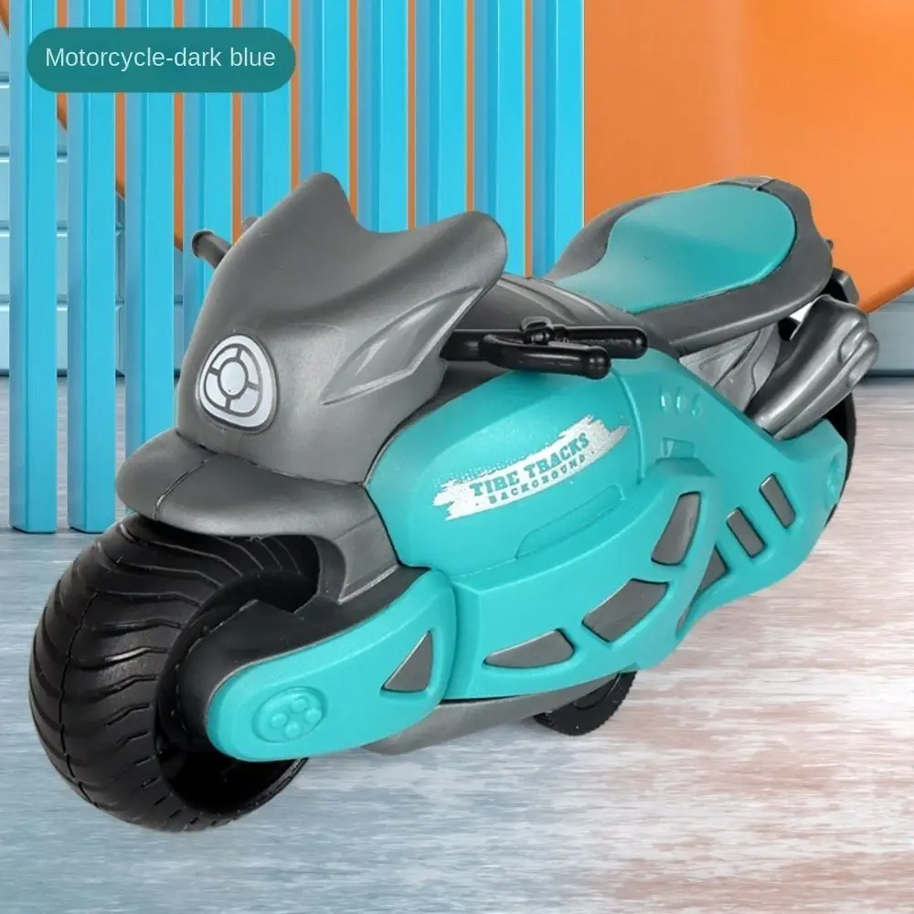 Geburtstagsgeschenk, innovatives Styling, pädagogisches Geschenk, Kunststoff, Trägheit, Auto, Motorrad, Modell, Kinderspielzeug