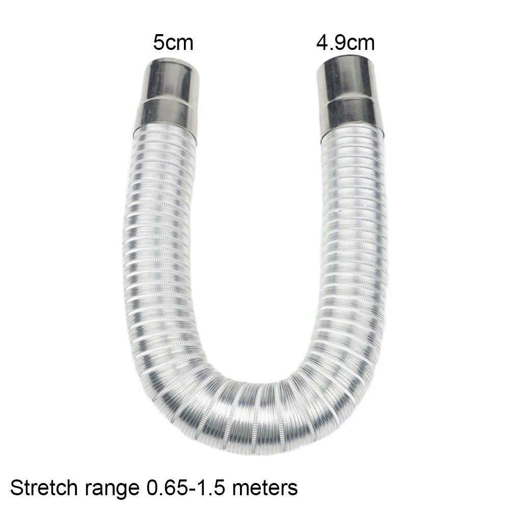 Outdoor Wood Stove Chimneys Wood Stove Pipe Chimney Liner Bend Strong Hardness Telescopic Flue Pipe Connections