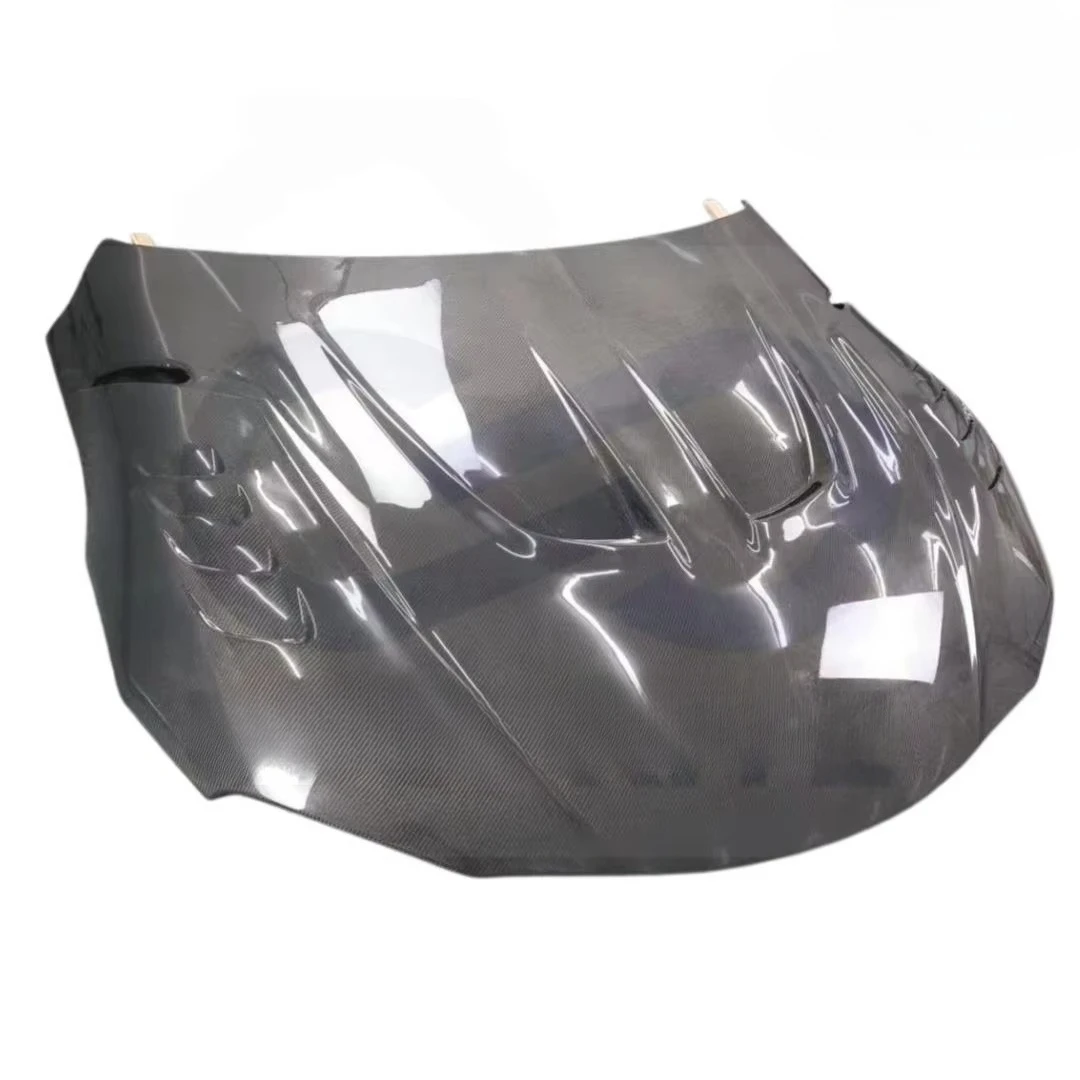 High Quality Car Modified Upgraded LB Style Carbon Fiber Engine Hood Cover Bonnet for  GR Supra A90
