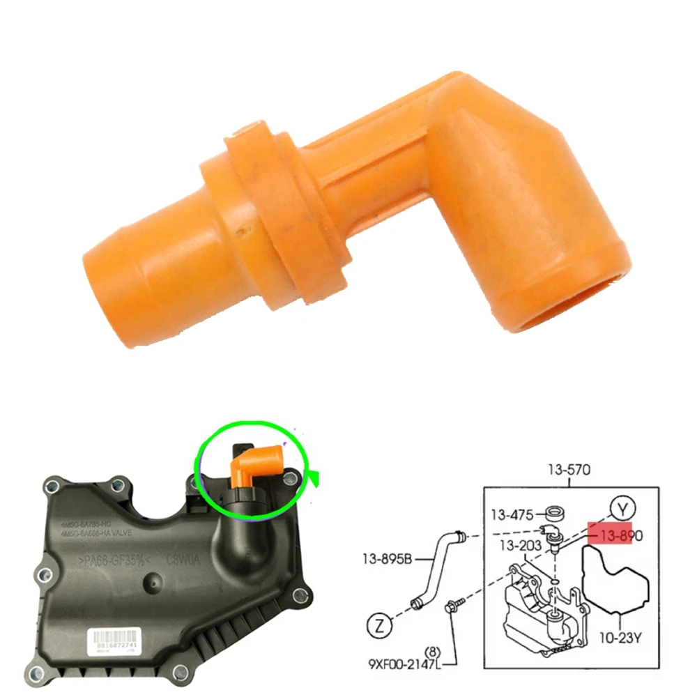 Random Color Positive Crankcase Ventilation PCV Valve For Mazda 3 BK BL 6 GG GY GH 5 M5 MX-5 Miata 8 M8 CX-7 CX7 L325-13-890A