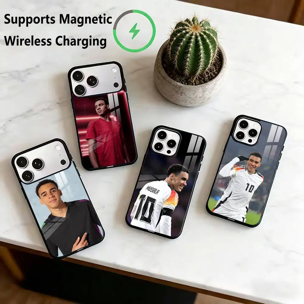 

Jamal Musiala-A Football P-Player Phone Case For iPhone17,16,15,14,13,12,11 Plus,Pro Supports Magnetic Wireless Charging