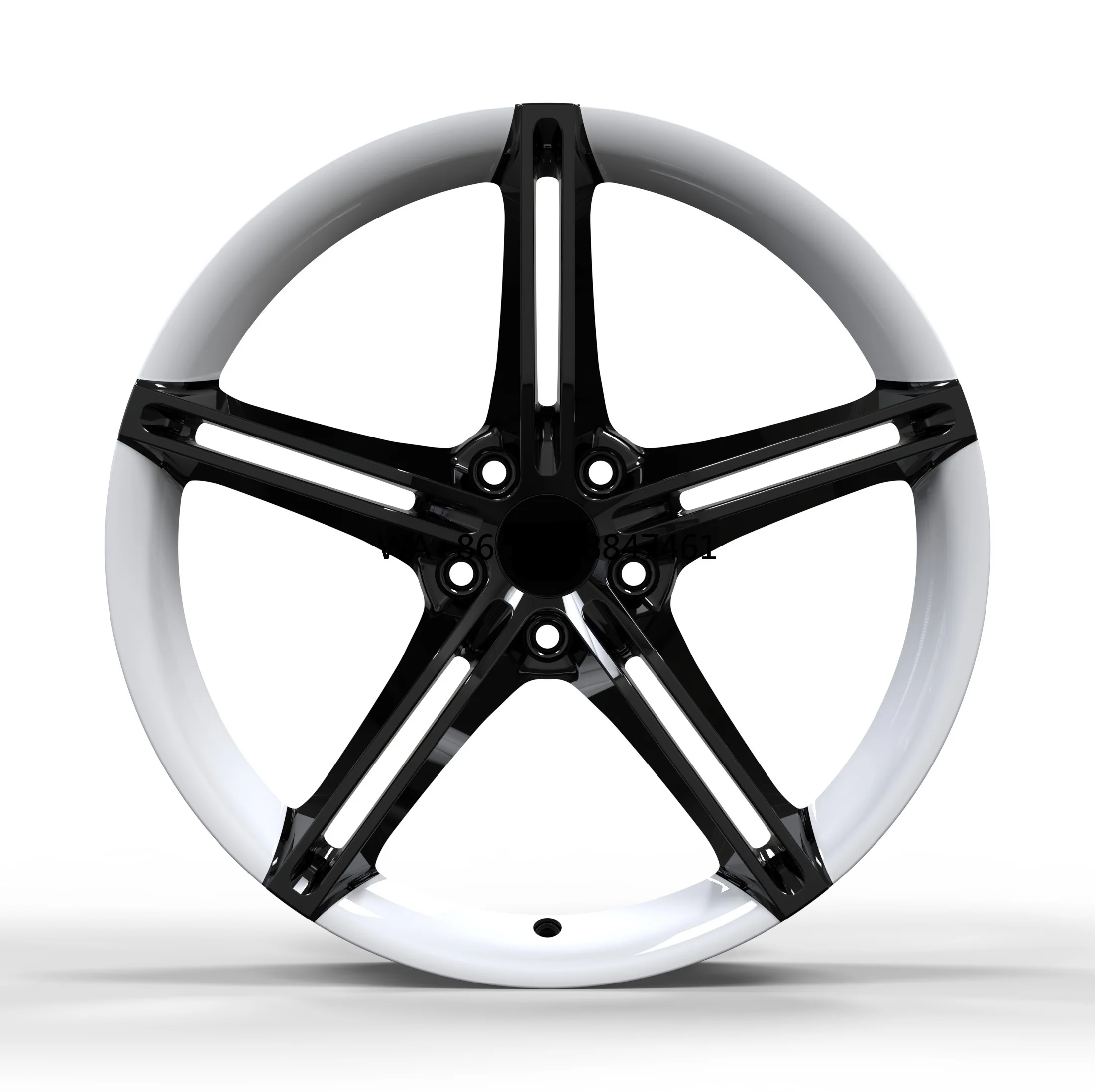 

15-24Inch 5x112 5X120 5X114.3 Forged 1-pc Rims Hubs Custom 6061-T6 Deep Concave Polished Racing Car Wheels