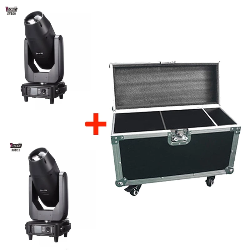 4 pieces with flycase Powerful 400W LED Moving Head Stage Lights Brightness Beam Effect CMY+CTO led moving had Event theme light