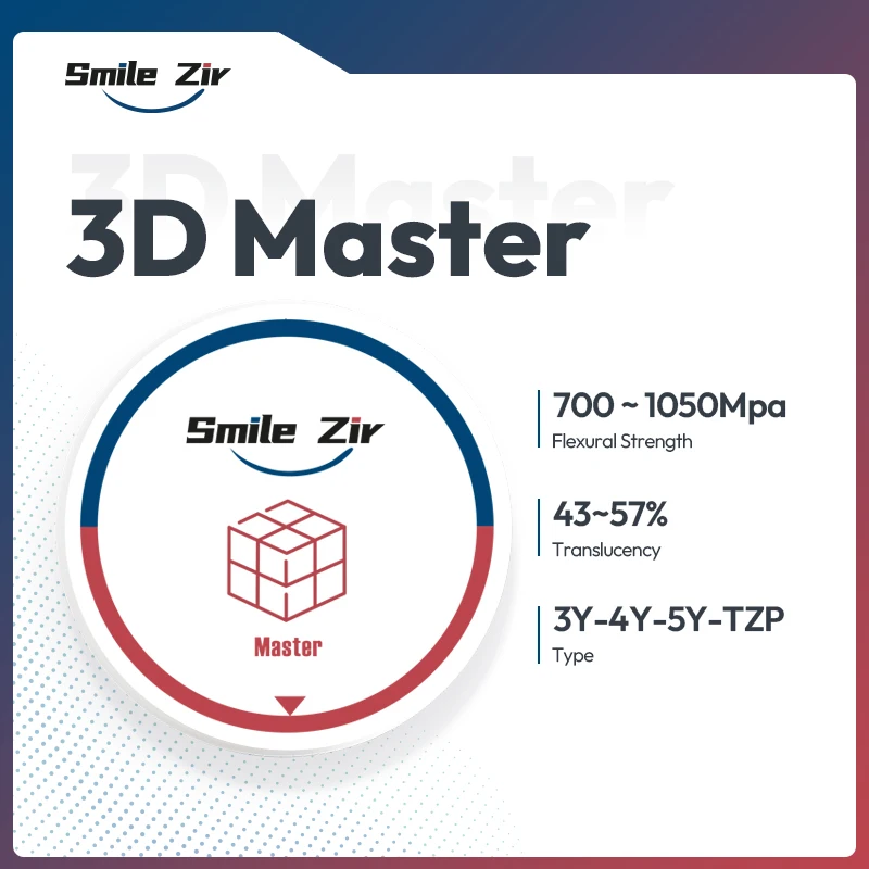 Dental Lab 98mm 3D Multilayer Zirconia Block CADCAM Vita16 Shades A1 A2 Dental Zirconia Disc For Milling Dental Crown