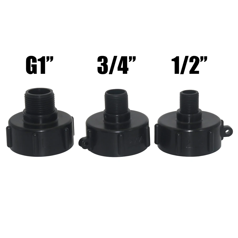 1Pc IBC Tank Adapter S60 x 1/2
