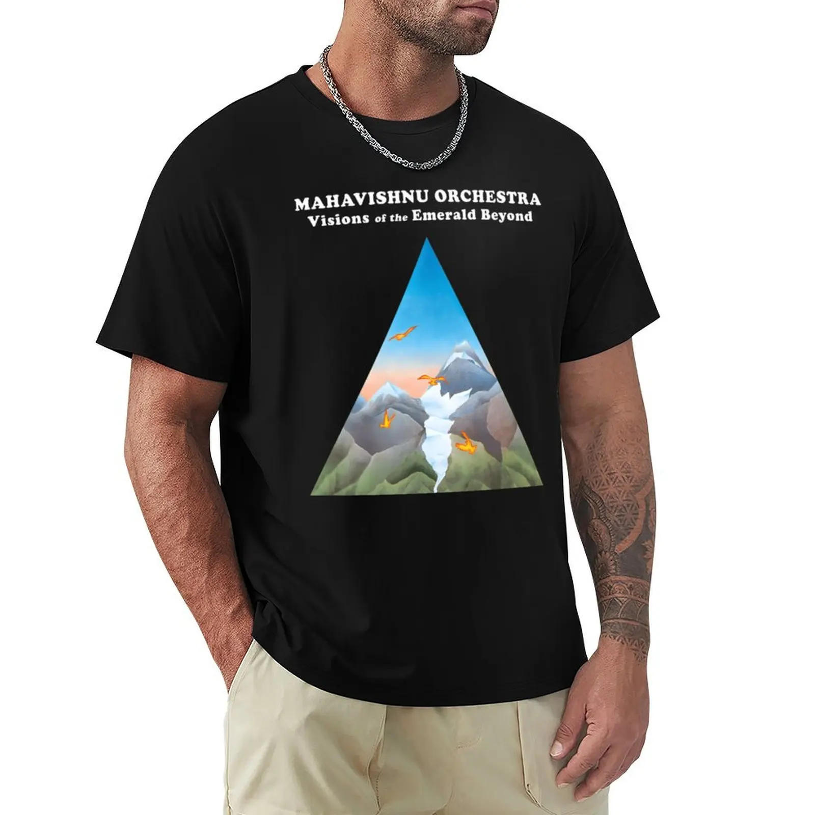 Mahavishnu Orchestra Of The Song T-Shirt Basic Lightweight Short Sleeve Tee