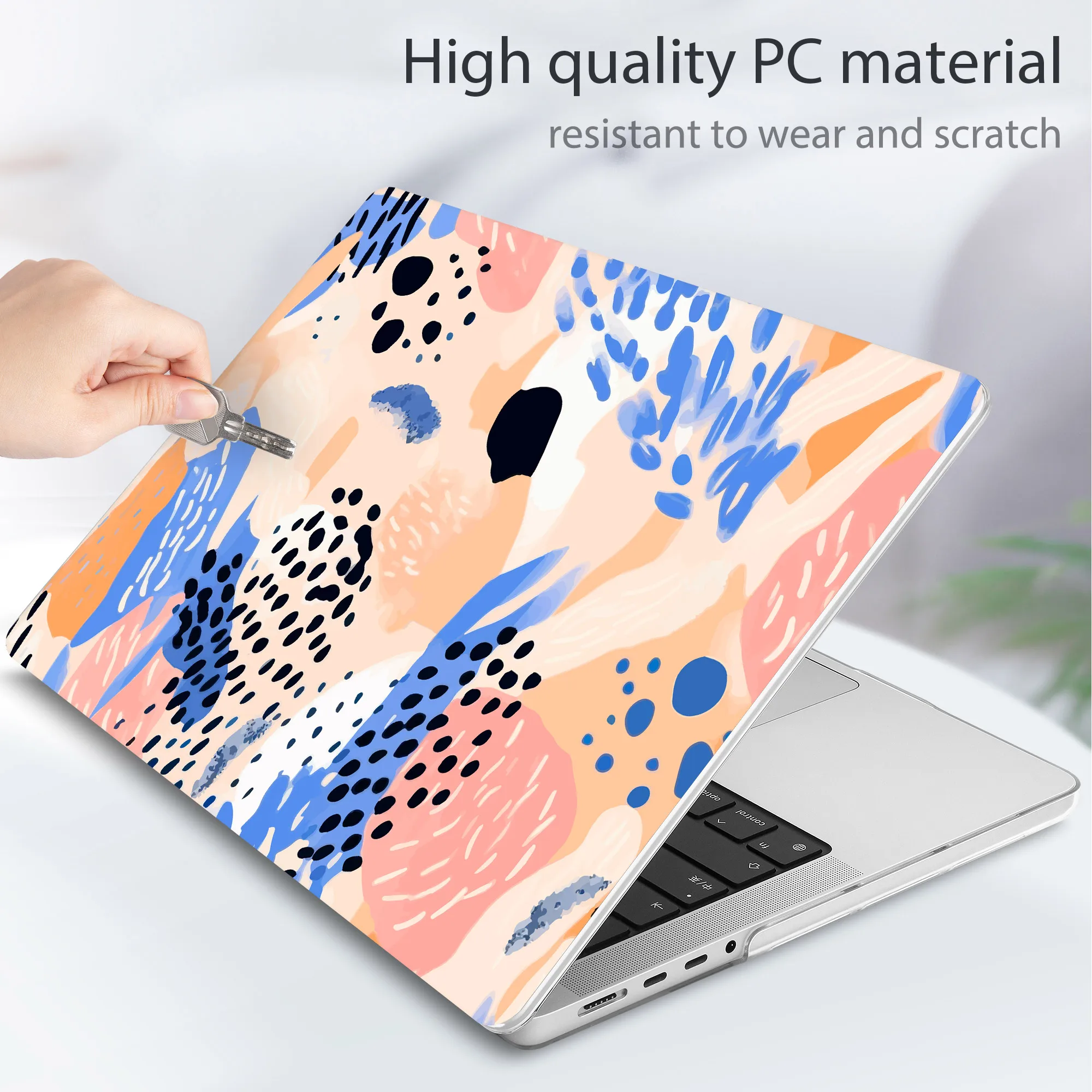 2025 newest pattern print case for MacBook Air 13 15 A2681 A3113 A3114 A2941 Pro14 16 A2485 A3112 A3401 A3186 M4 M3 M2 M1 A2337