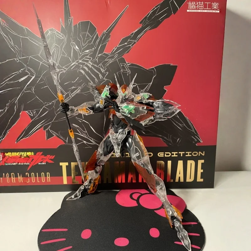 Orange Cat Industries Original Model Kit Cosmic Knight Anime Action Figure Tekkaman  Blade Assembly Model Toys Gifts For Boys