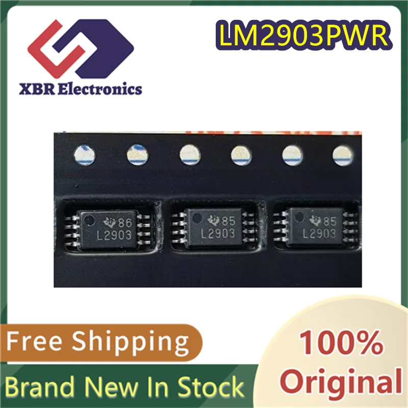 (10/50 pieces) LM2903PWR LM2903 L2903 TSSOP-8 Dual Differential Comparator IC Chip Brand New Original