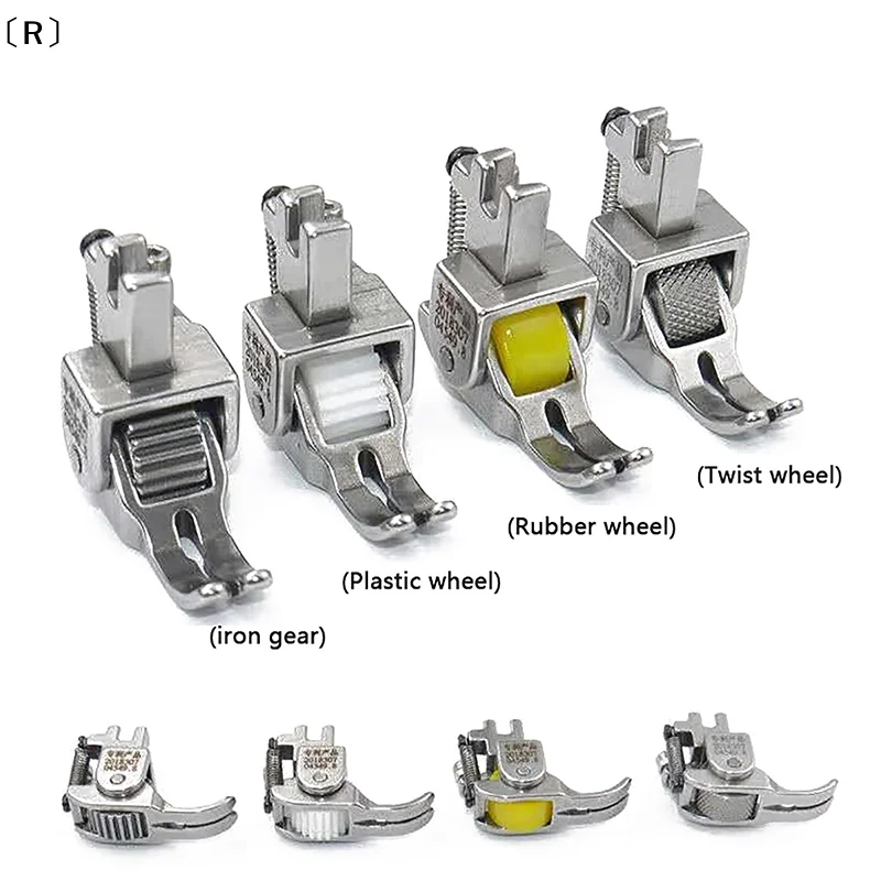 〔R〕Universal Roller Presser Foot for Sewing Machine Replacement Accessory Leather Thick Fabric Stitch〔Winter2〕