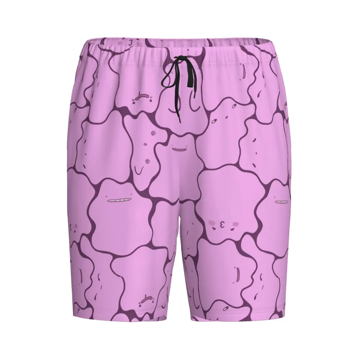 Custom Ditto Pattern (no Shiny) Shorts Sleeping Pants Men Pajama Pants Lounge Sleep Sleepwear Bottoms