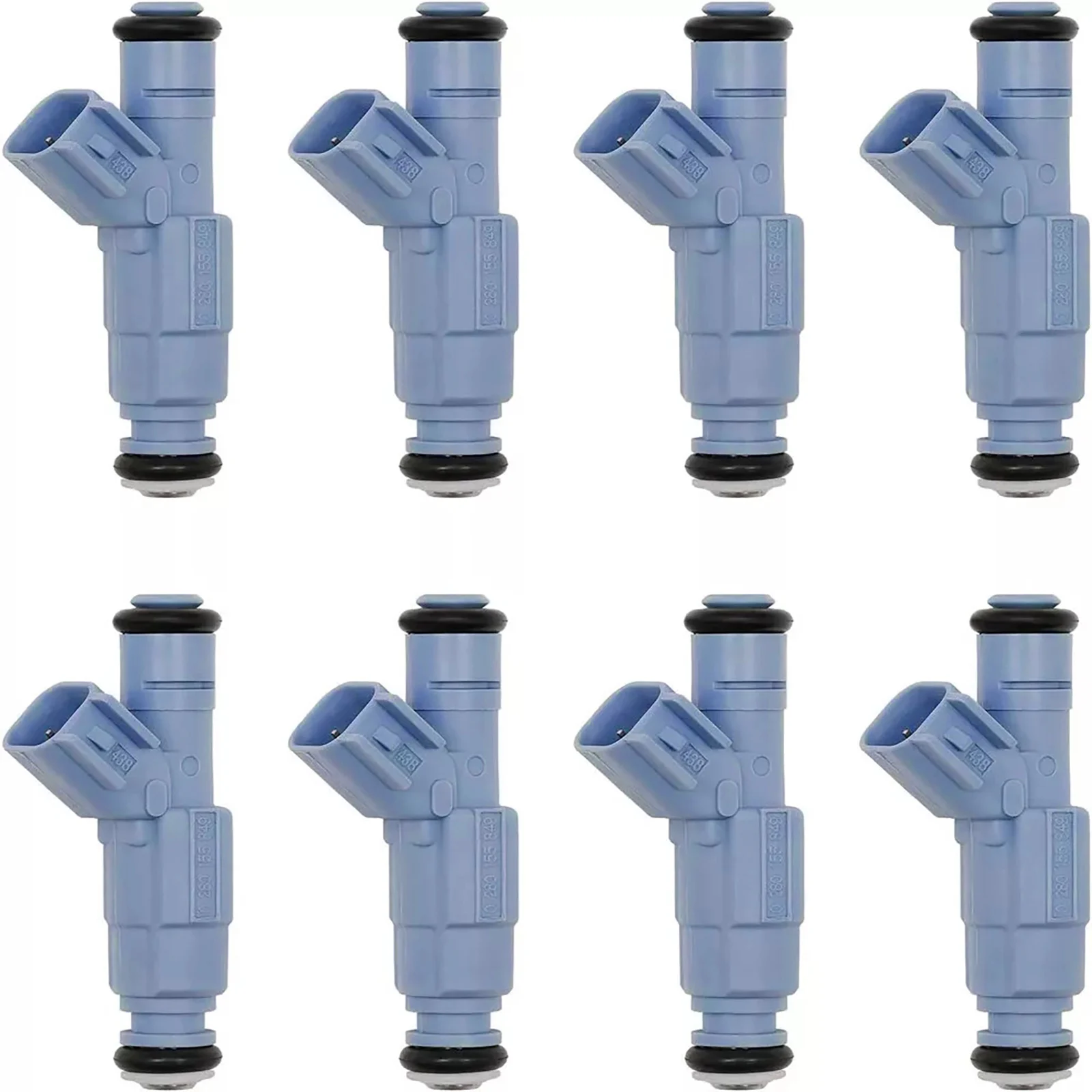 8Pcs/Set Vehicle Fuel Injectors 0280155849 53032145AA For Dodge Dakota/Durango/Ram 1500 4.7L V8 Car Accessories Replacement Part